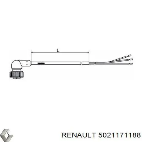 Renault (RVI) 5021171188 ціна, від 114.24 USD