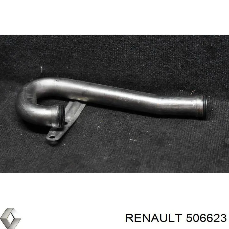 Патрубок радіатора системи рециркуляції ОГ Renault (RVI) 506623 ціна, від 6.09 USD
