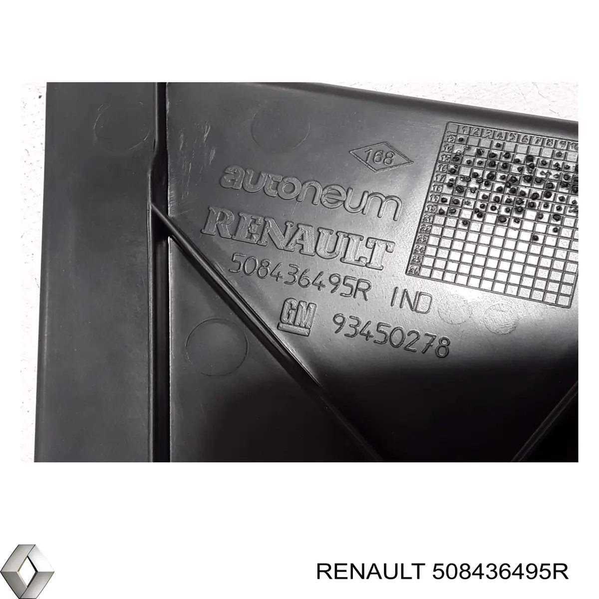 Захист двигуна, лівий Renault (RVI) 508436495R ціна, від 25.34 USD