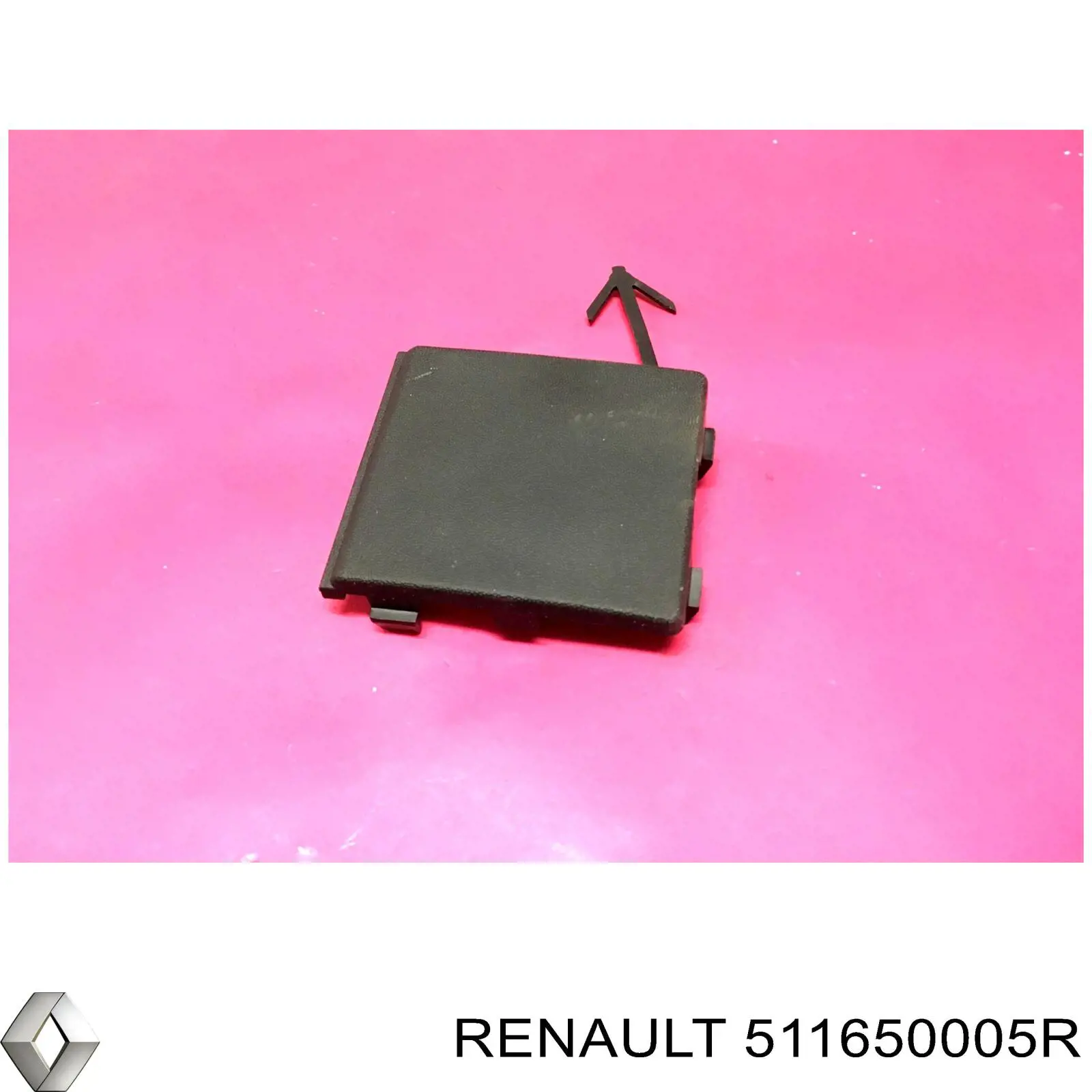 511650005R Renault (RVI) Заглушка заднього бампера, ліва