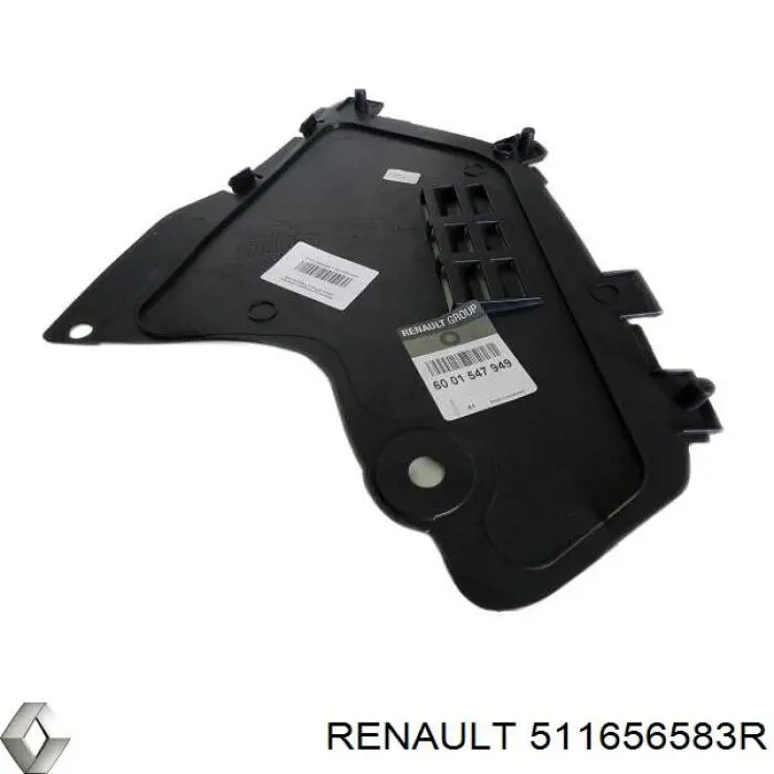 511656583R Renault (RVI) заглушка бампера буксирувального гака, задня