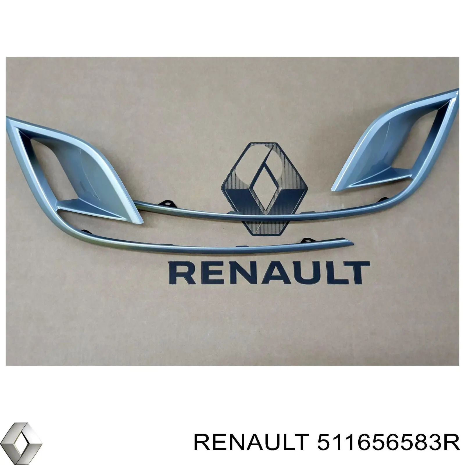 511656583R Renault (RVI) Заглушка бампера буксирувального гака, задня