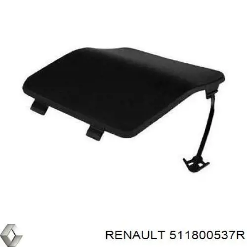 Заглушка бампера буксирувального гака, передня Renault (RVI) 511800537R ціна, від 5.46 USD