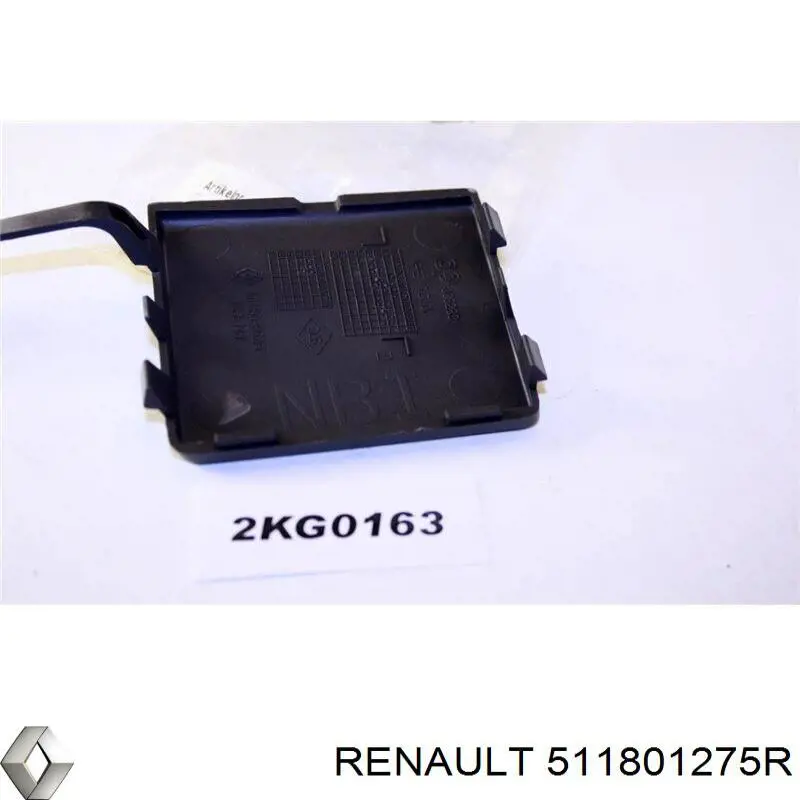 Заглушка бампера буксирувального гака, передня Renault (RVI) 511801275R ціна, від 154.38 USD