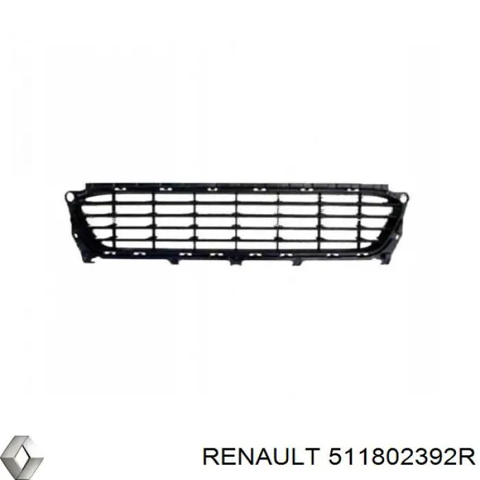 511802392R Renault (RVI) Заглушка бампера буксирувального гака, передня ліва
