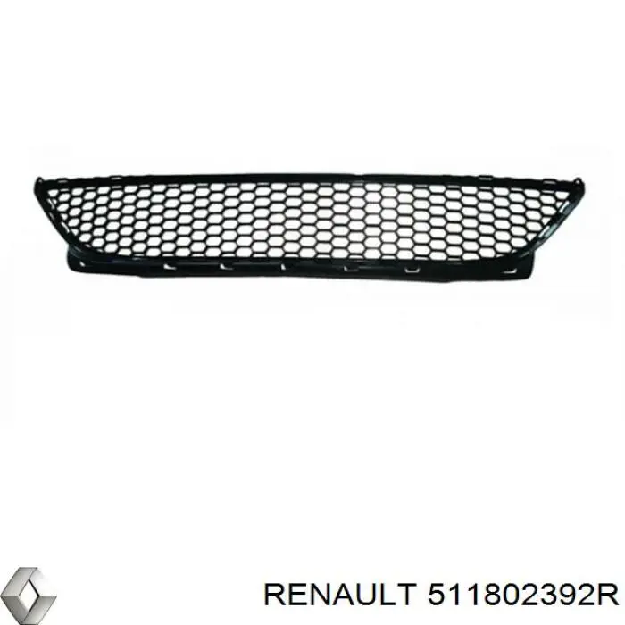 Заглушка бампера буксирувального гака, передня ліва Renault (RVI) 511802392R ціна, від 19.00 USD