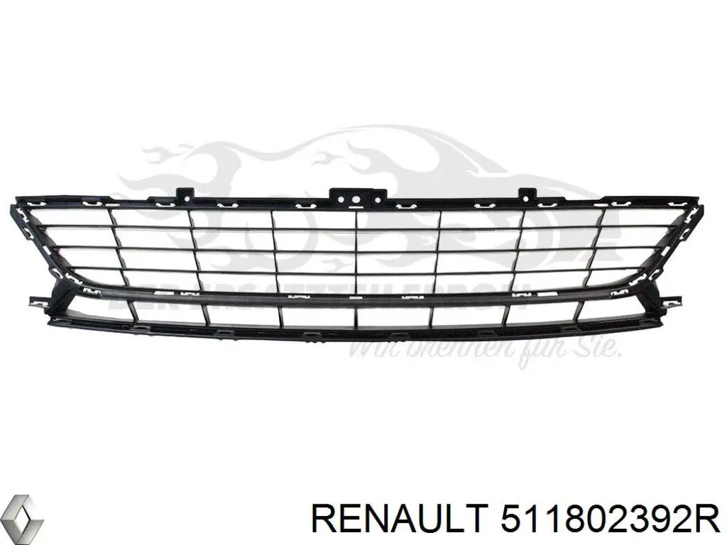 511802392R Renault (RVI) Заглушка бампера буксирувального гака, передня ліва
