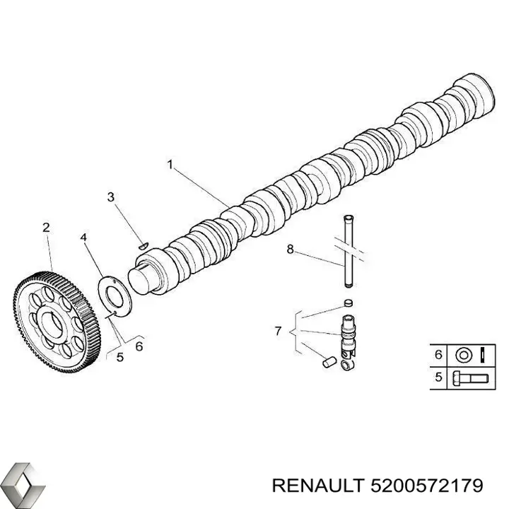  5200572179 Renault (RVI)