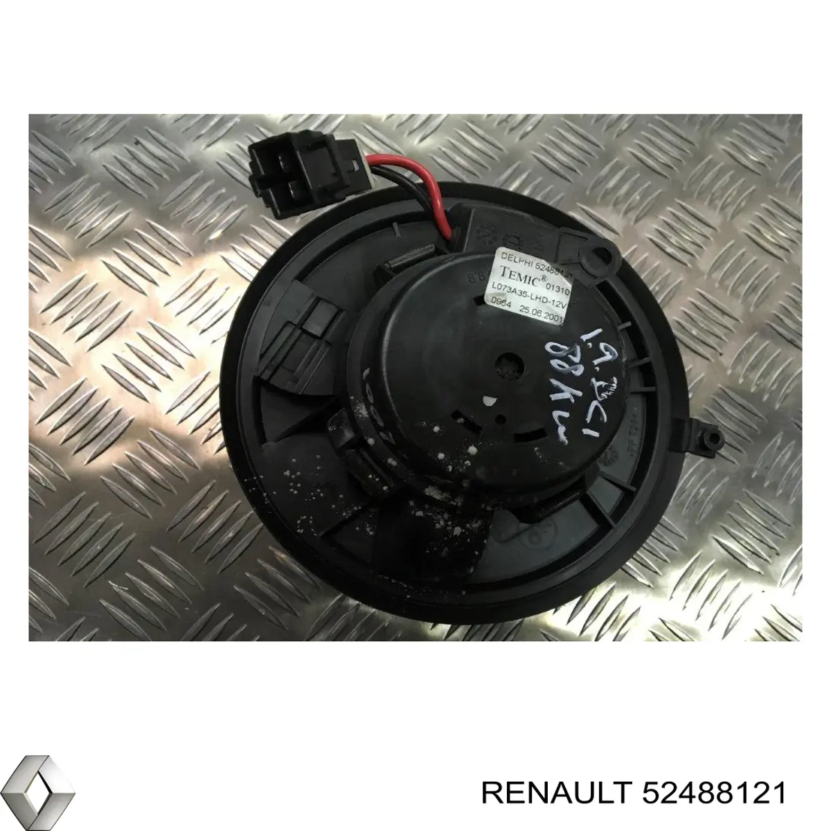 Двигун вентилятора пічки (обігрівача салону) Renault (RVI) 52488121 ціна, від 9.86 USD