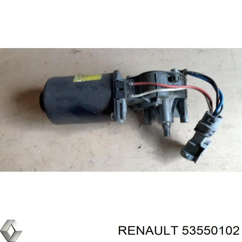 53550102 Renault (RVI) двигун склоочисника лобового скла (трапеції)