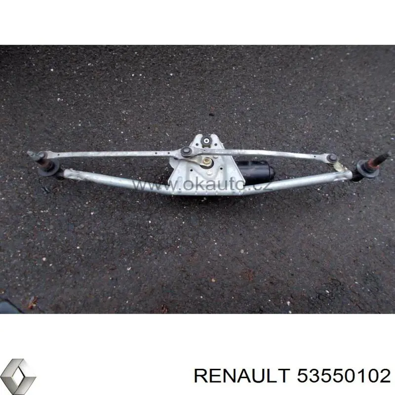 Купити 53550102 Renault (RVI) Мотор трапеції склоочисника
