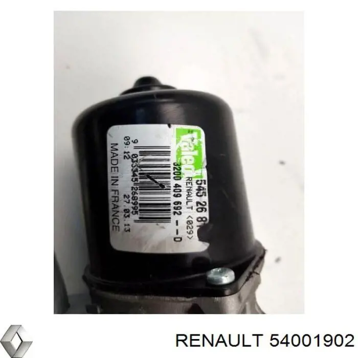 Мотор двірника Renault (RVI) 54001902 ціна, від 47.07 USD