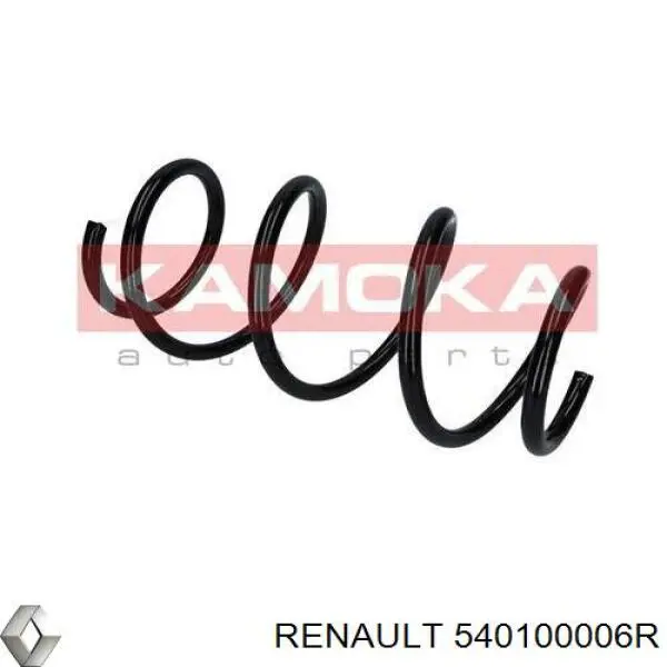 Пружина передня Renault (RVI) 540100006R ціна, від 47.04 USD