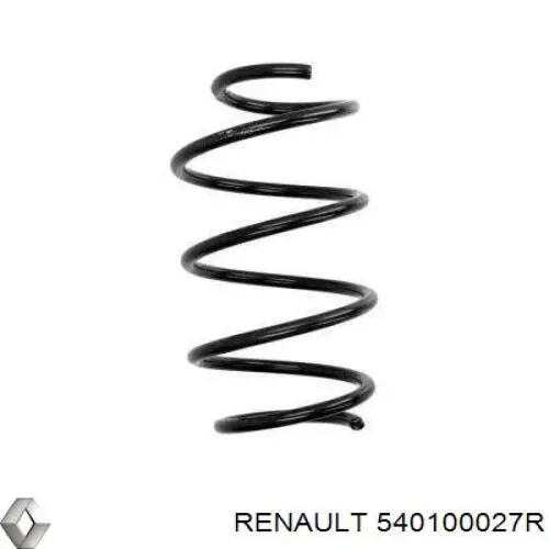 540100027R Renault (RVI) Пружина амортизатора передняя