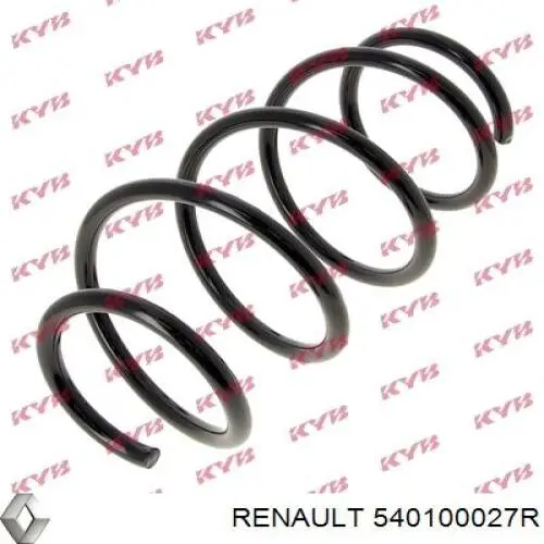Пружина передня Renault (RVI) 540100027R ціна, від 40.02 USD