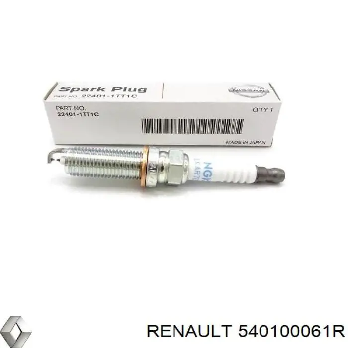 Пружина передня Renault (RVI) 540100061R ціна, від 52.53 USD