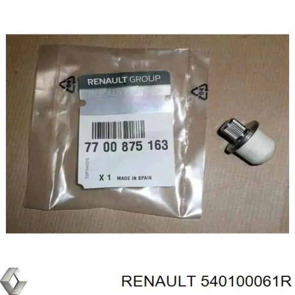 Купити 540100061R Renault (RVI) Гвинтова пружина підвіска