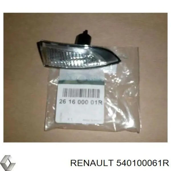 Пружина передня 540100061R Renault (RVI)