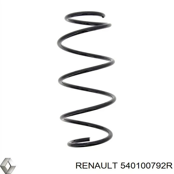 Пружина передня Renault (RVI) 540100792R ціна, від 67.71 USD