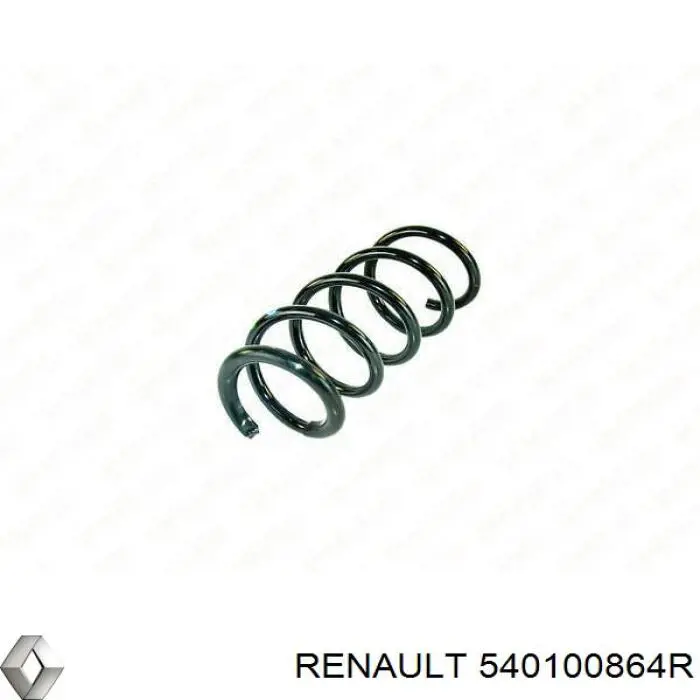 540100864R Renault (RVI) пружина передня