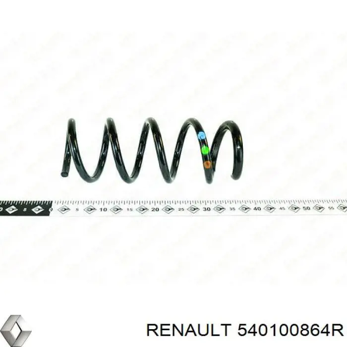 Купити 540100864R Renault (RVI) Гвинтова пружина підвіска