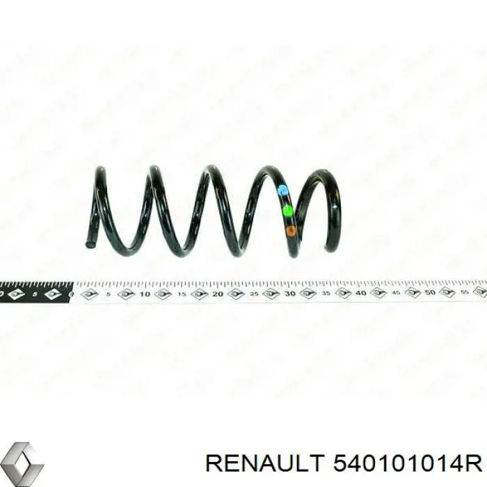 Пружина передня 540101014R Renault (RVI)