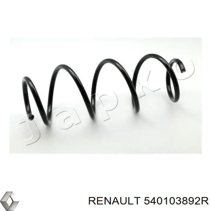 Купити 540103892R Renault (RVI) Гвинтова пружина підвіска