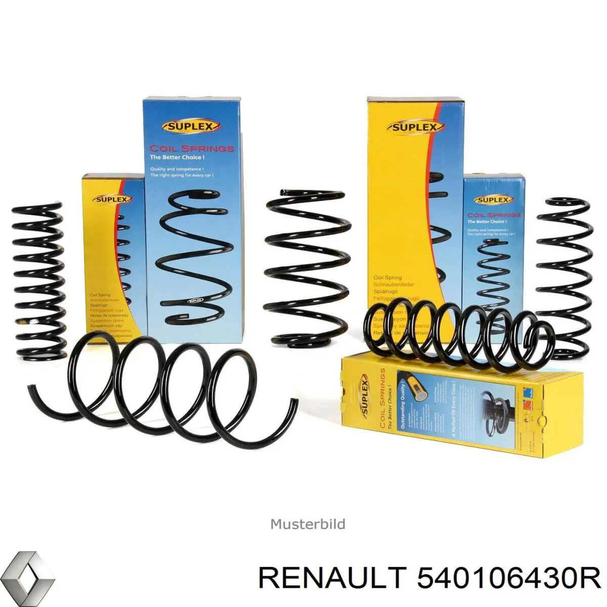 Пружина передня Denckermann D700388 ціна, від 21.96 USD