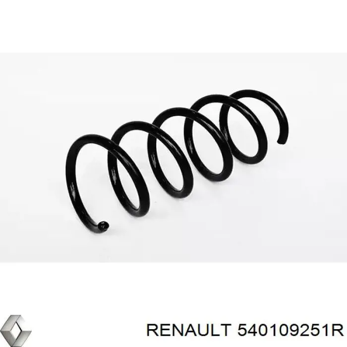 Пружина передня Renault (RVI) 540109251R ціна, від 41.16 USD