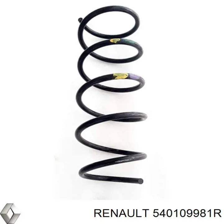Пружина передня Renault (RVI) 540109981R ціна, від 85.80 USD