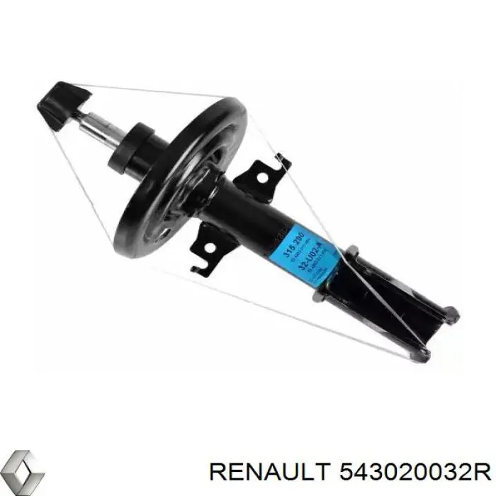 Стойка амортизатора передняя Renault (RVI) 543020032R ціна, від 60.70 USD