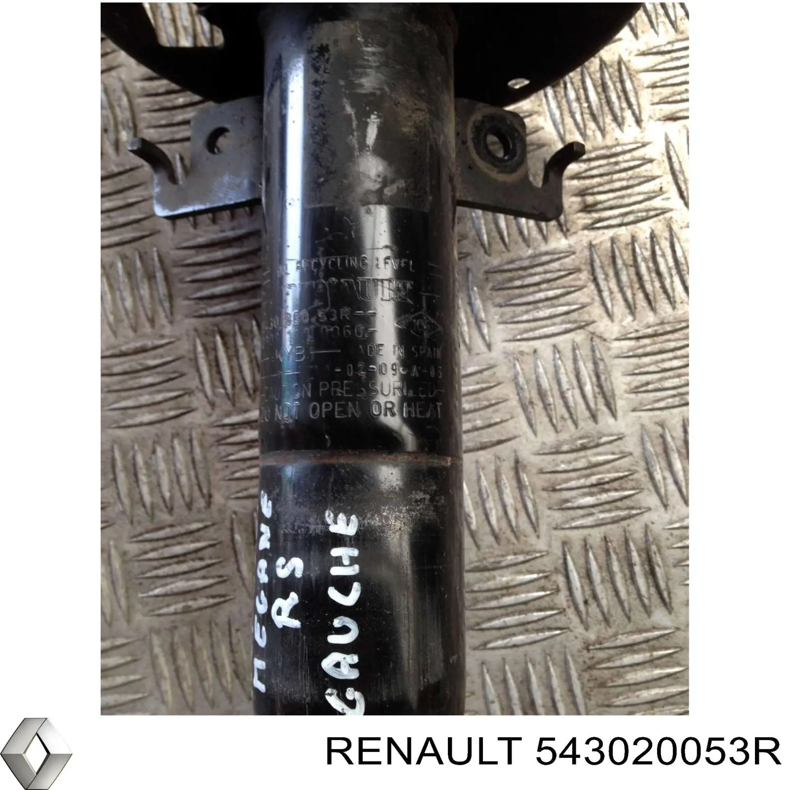 Стойка амортизатора передняя Renault (RVI) 543020053R ціна, від 116.89 USD