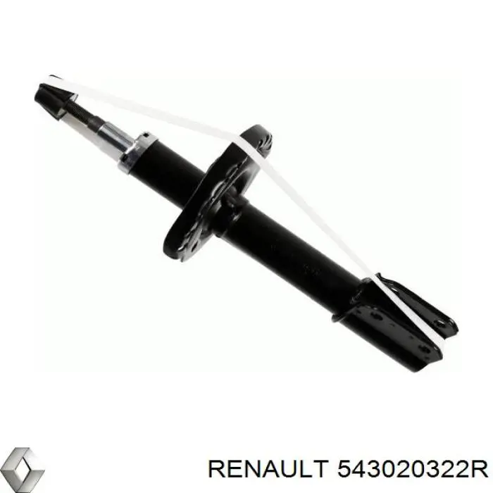 543020322R Renault (RVI) амортизатор передній