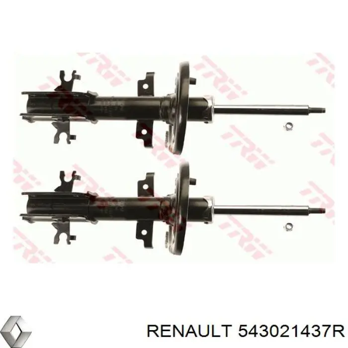 Стойка амортизатора передняя Renault (RVI) 543021437R ціна, від 62.47 USD