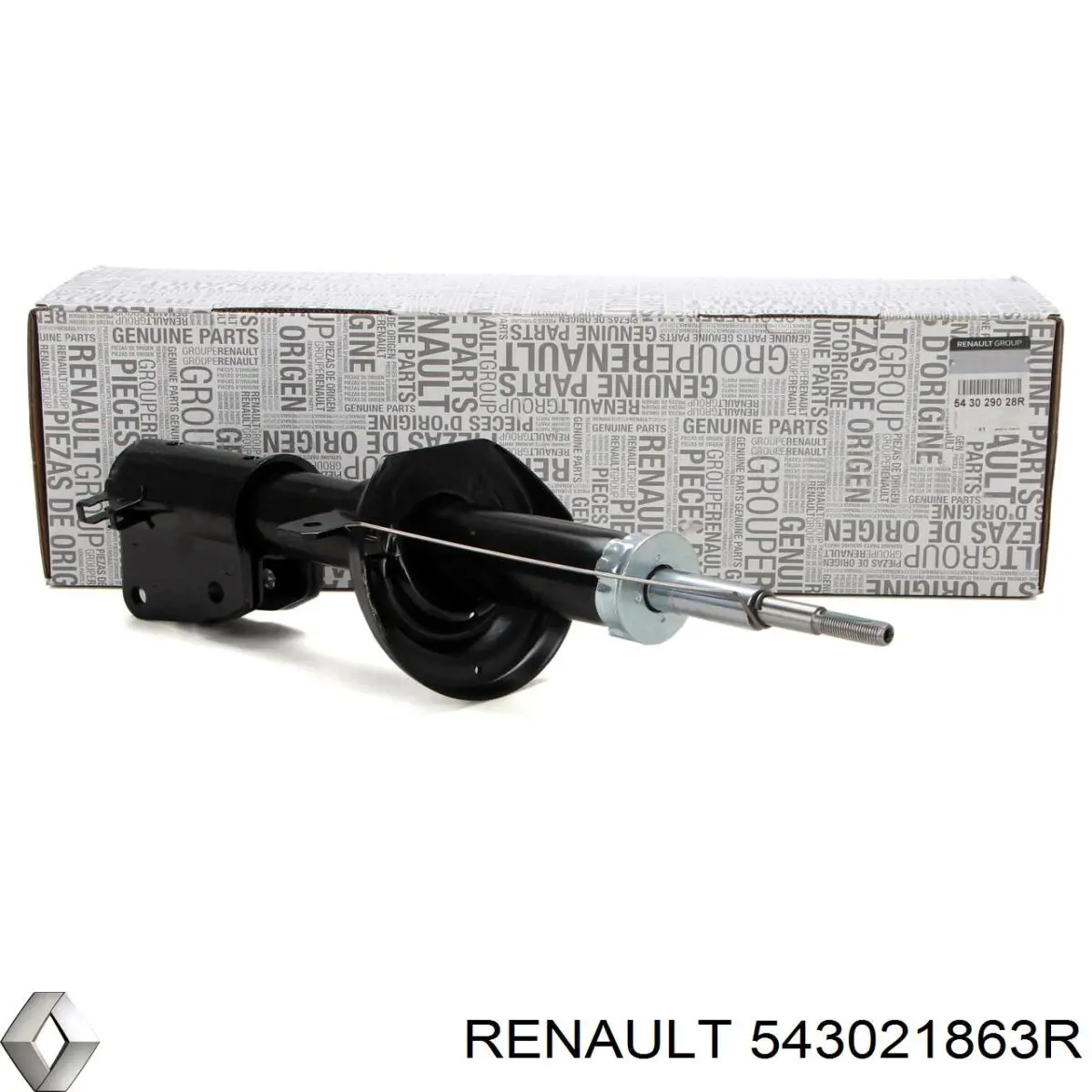 Стойка амортизатора передняя Renault (RVI) 543021863R ціна, від 63.37 USD