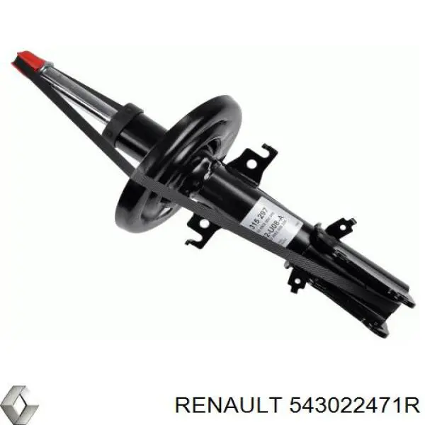 Амортизатор передній 543022471R Renault (RVI)