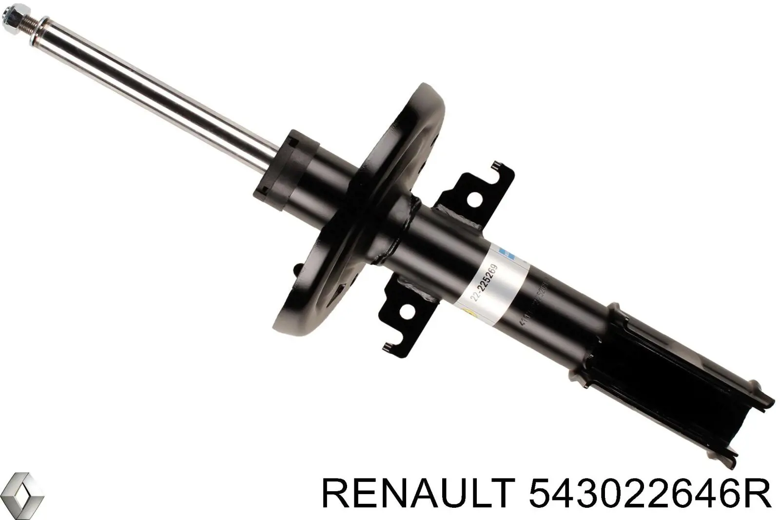 Стойка амортизатора передняя Renault (RVI) 543022646R ціна, від 85.72 USD