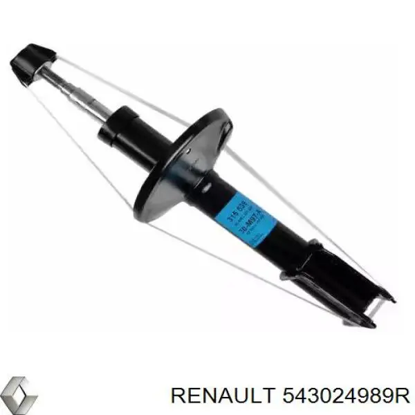 Стойка амортизатора передняя Renault (RVI) 543024989R ціна, від 70.54 USD