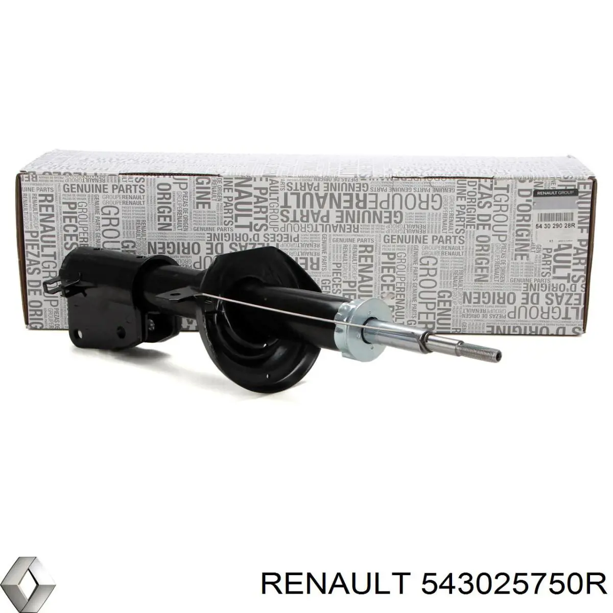 Амортизатор передній 543025750R Renault (RVI)