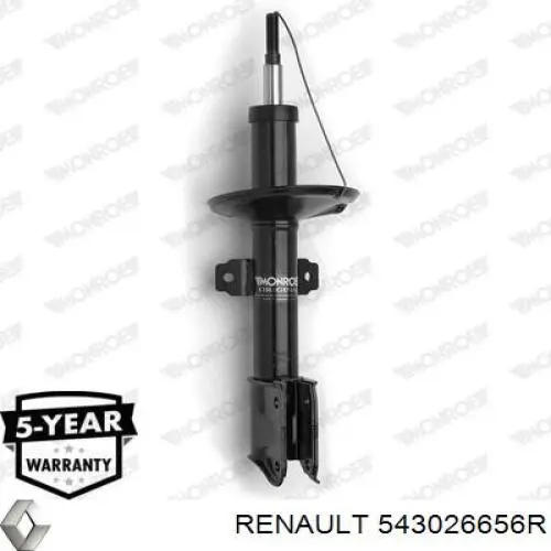 Стойка амортизатора передняя Renault (RVI) 543026656R ціна, від 88.93 USD