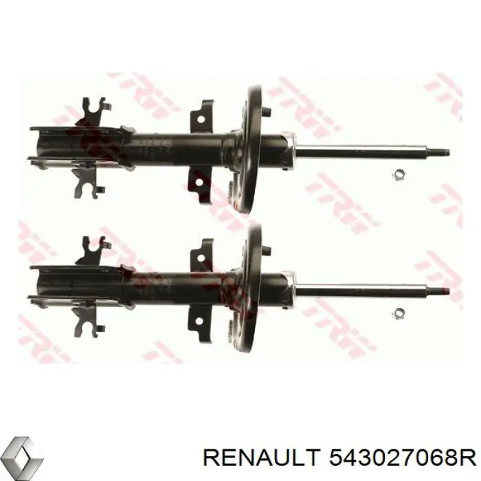 Стойка амортизатора передняя Renault (RVI) 543027068R ціна, від 56.01 USD