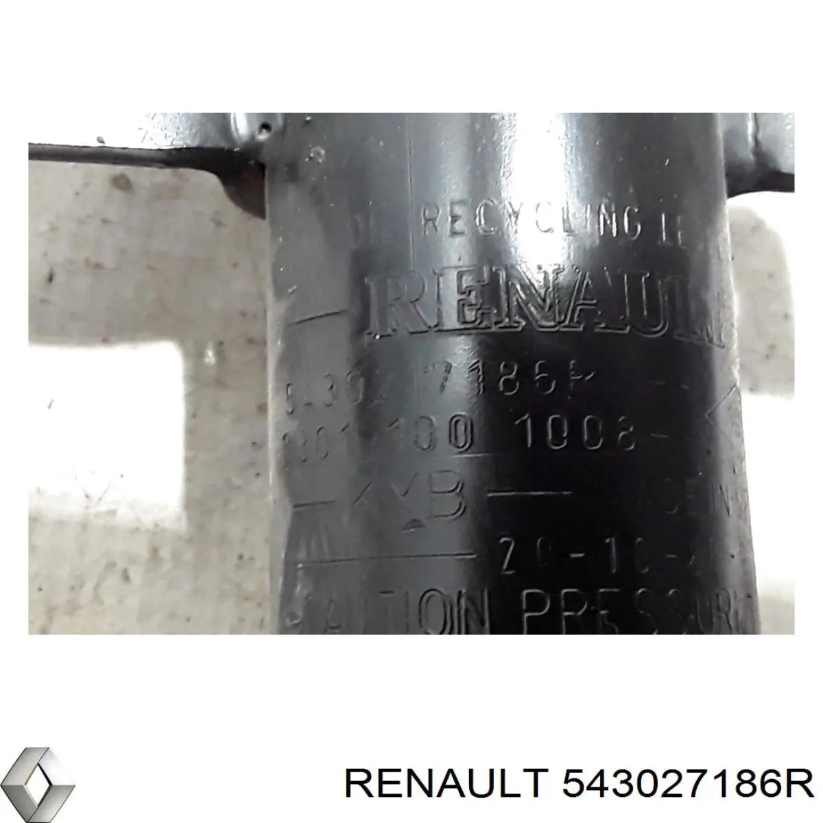  Renault (RVI) 543027186R ціна, від 72.44 USD