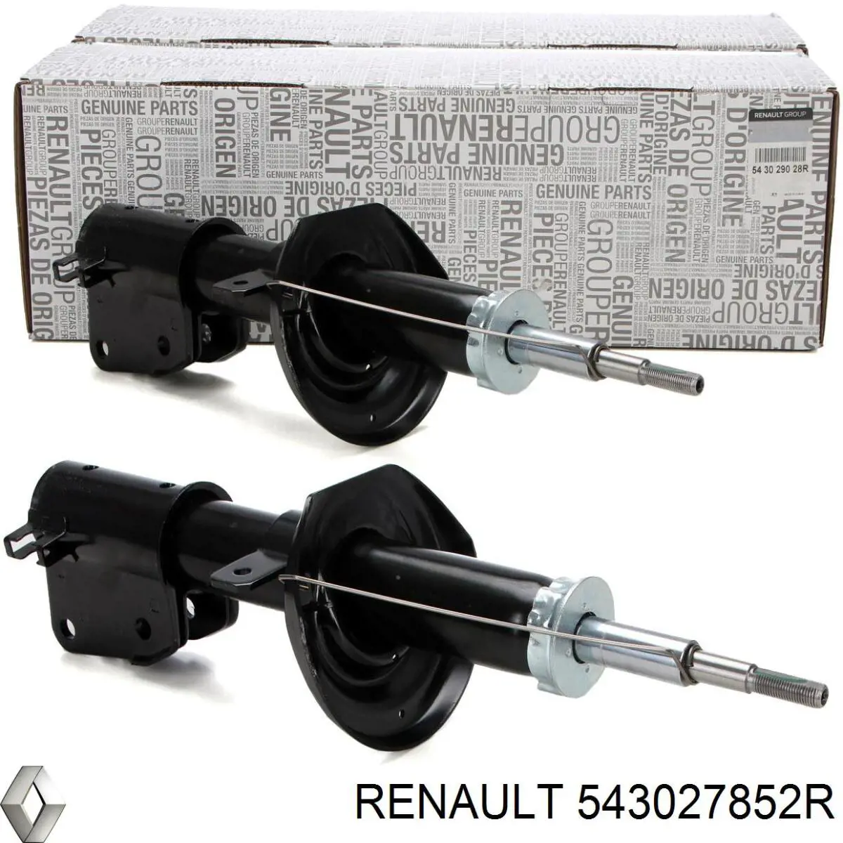 Амортизатор передній 543027852R Renault (RVI)