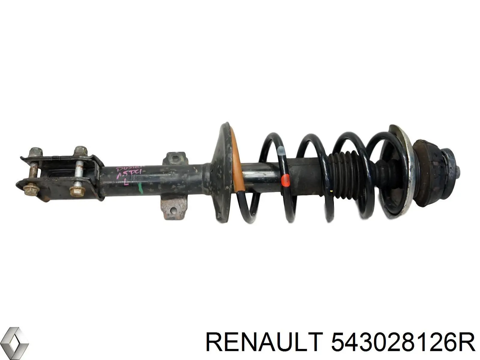Стойка амортизатора передняя Renault (RVI) 543028126R ціна, від 50.73 USD
