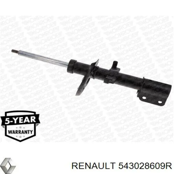 Амортизатор передній 543028609R Renault (RVI)