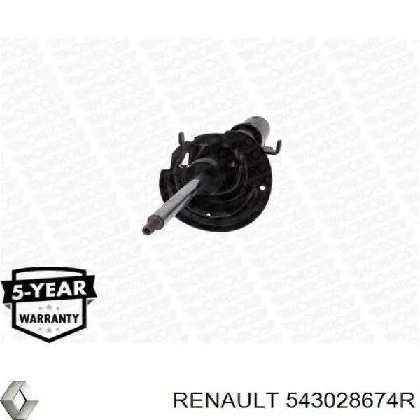 Стойка амортизатора передняя Renault (RVI) 543028674R ціна, від 41.07 USD