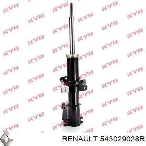 Амортизатор передній 543029028R Renault (RVI)