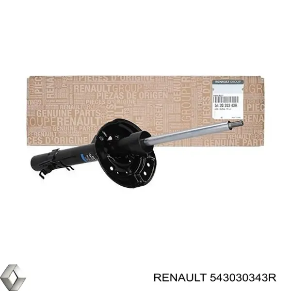 Амортизатора передній лівий 543030343R Renault (RVI)