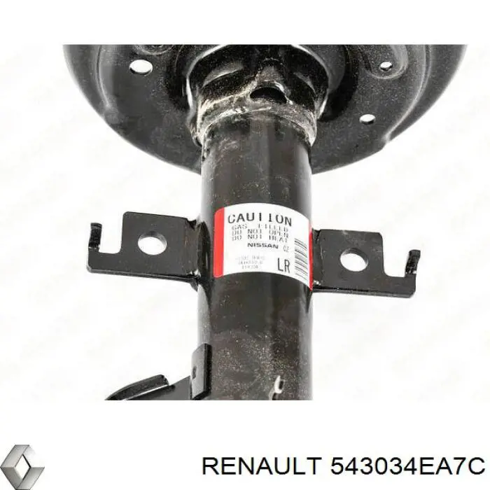 Амортизатор передньої підвіски, лівий Renault (RVI) 543034EA7C ціна, від 70.90 USD