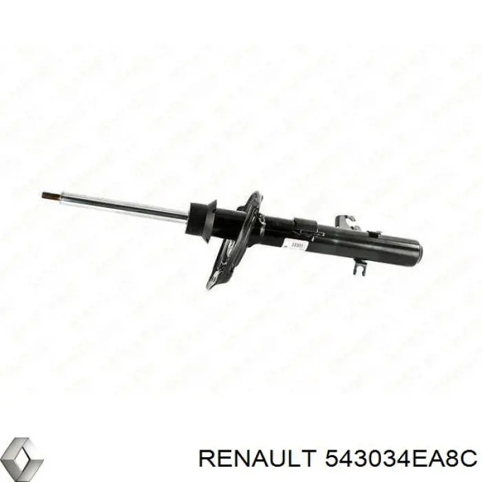 Амортизатор передньої підвіски, лівий Renault (RVI) 543034EA8C ціна, від 71.77 USD